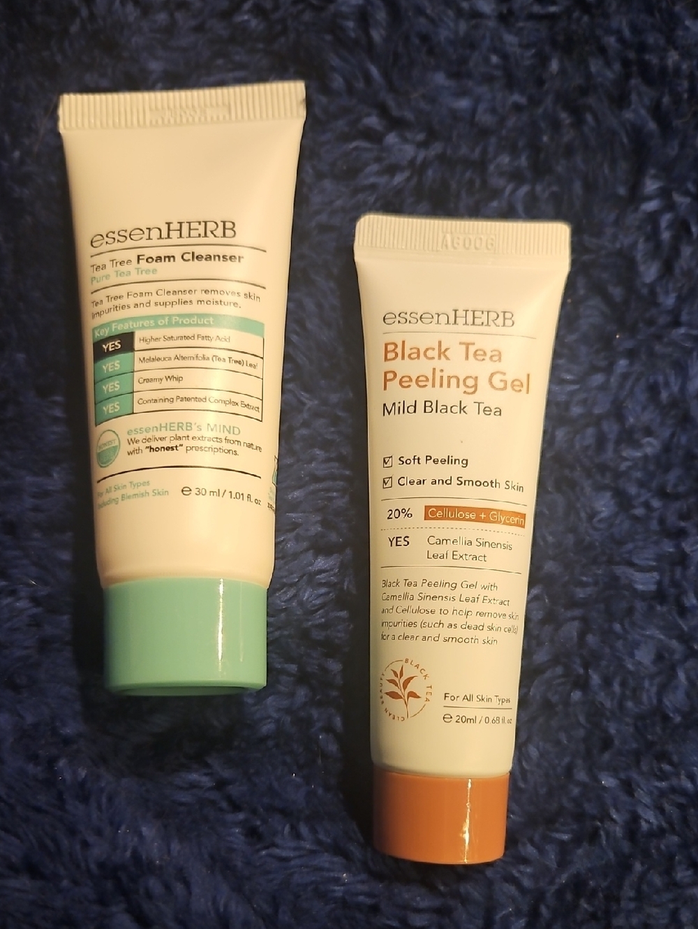 Black Tea Peeling Gel - Mild Black Tea (White & Brown)